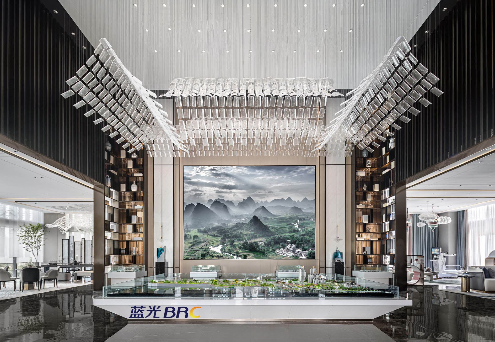 蓝光·雍锦湾营销中心设计工程